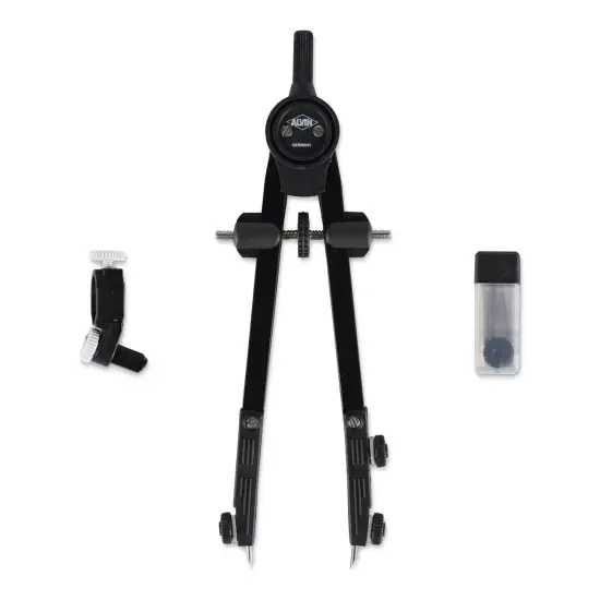 Alvin Introductory Bow Compass with Universal Adapter - 6" {1}