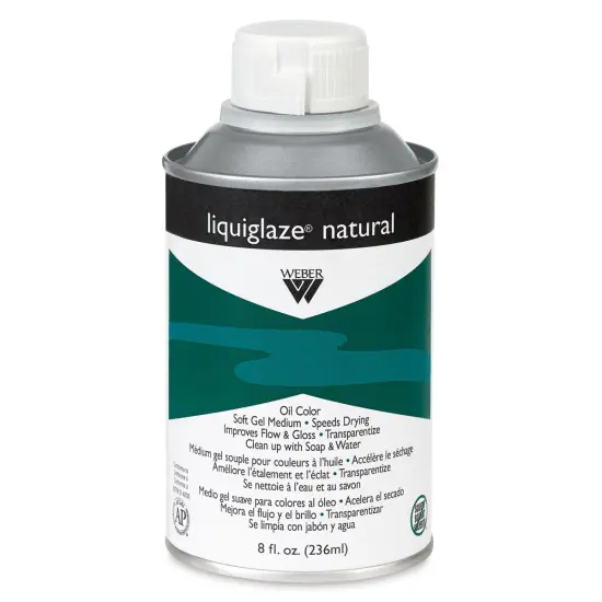 Weber Liquiglaze Natural Oil Medium - 8 oz bottle {2}