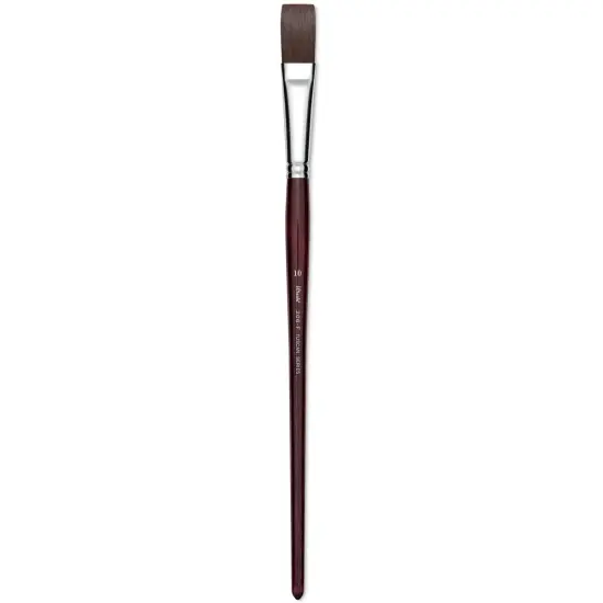 Utrecht Tuscan Synthetic Flat - Size 10, Long Handle {1}