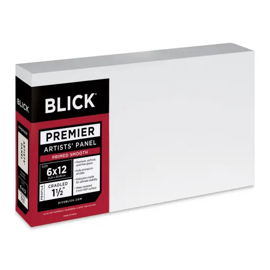 Blick Premier Artists' Panel - Gallery Cradle, 1-1/2", 6" x 12" {1}