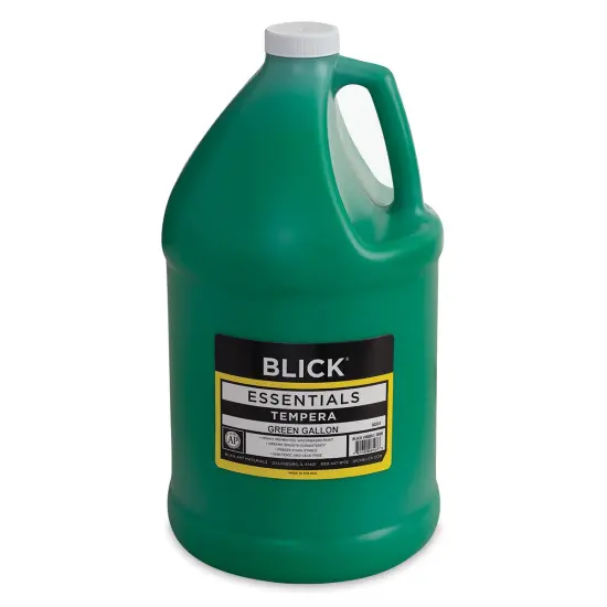 Blick Essentials Tempera - Green, Gallon {1}