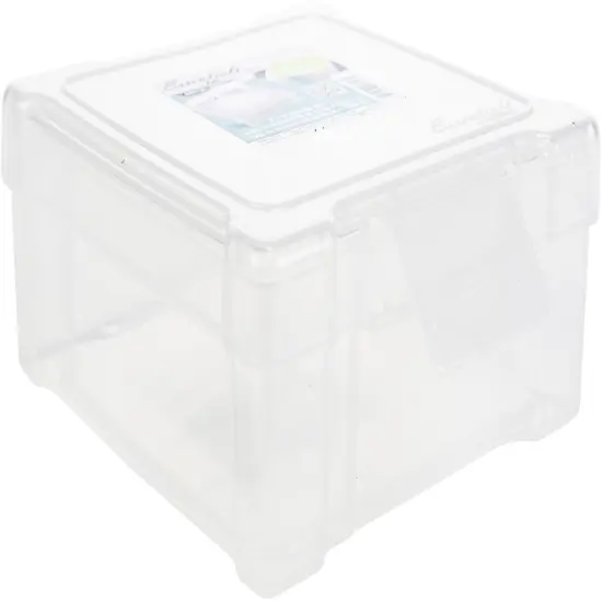 Multipack of 6 - ArtBin Essentials Box-6"X6" Translucent {5}