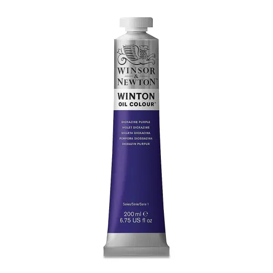 Winsor & Newton Winton Oil Color - Dioxazine Purple, 200 ml tube {2}