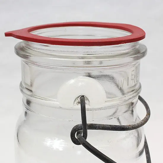 Old-Style Canning Jar Rubber Sealing Rings Wide Mouth With Tabs Box of 12 {5}