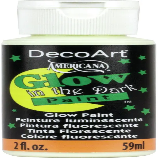 DecoArt Americana Glow In The Dark Medium-2oz {1}
