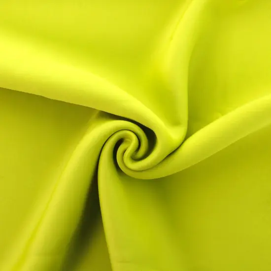 Solid Scuba Fabric Chartreuse Green 1 Yard {3}