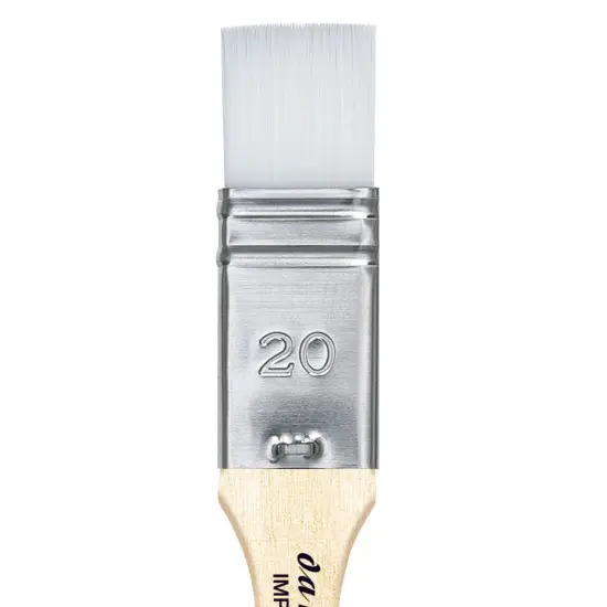 Da Vinci Impasto Brush - Mottler, Short Handle, Size 20 {2}