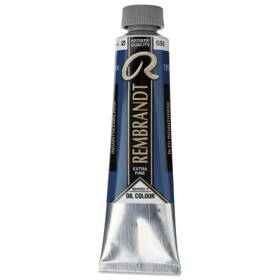 Rembrandt Artists' Oil Color - Indanthrene Blue, 40 ml tube {1}