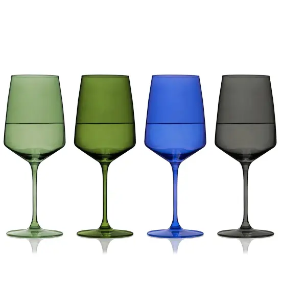 Reserve Nouveau Crystal Wine Glasses in Seaside  {6}