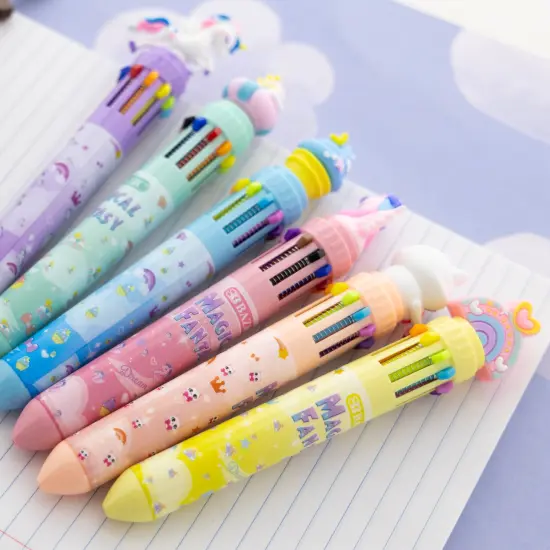 BAZIC 10-Color Pen Magical Fantasy Series {6}