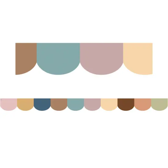 Everyone is Welcome Scalloped Die-Cut Border Trim, 35 Feet Per Pack, 6 Packs {2}