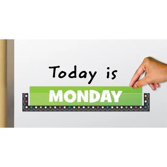 Chalkboard Brights Magnetic Pockets - Large, 4 Per Pack, 3 Packs {3}