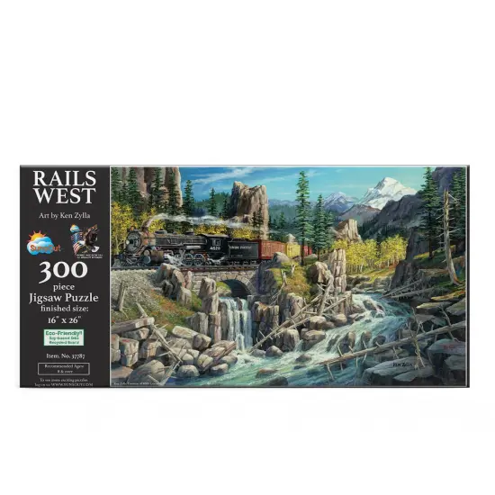 Sunsout Rails West 300 pc Jigsaw Puzzle 37787 {4}