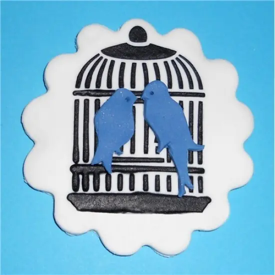 Love Birds Cookie Stencil Set | C587 by Designer Stencils | Cookie Decorating Tools | {2}