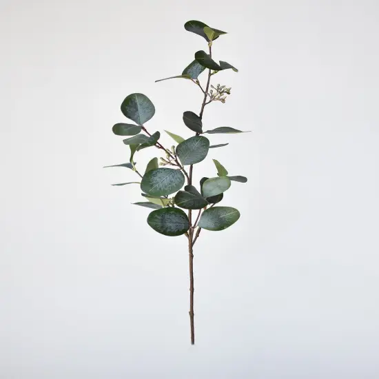 30" Faux Seeded Eucalyptus Stem {2}