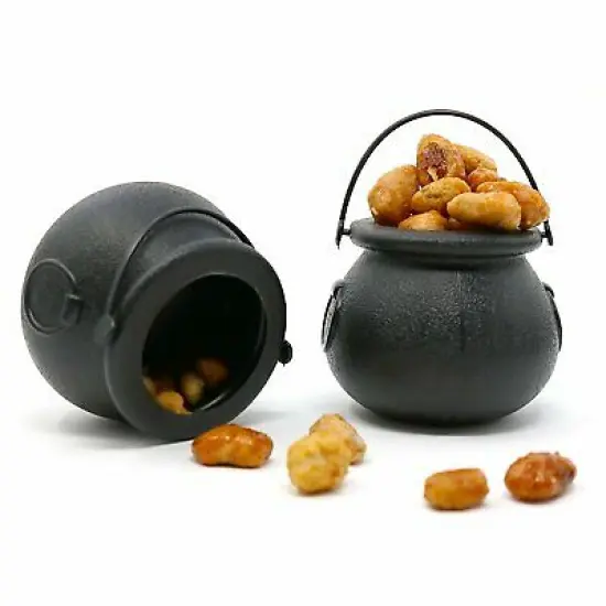 Big Mo&rsquo;s Toys Candy Cauldron Kettles - 1 Dozen Party Decoration Supplies {4}