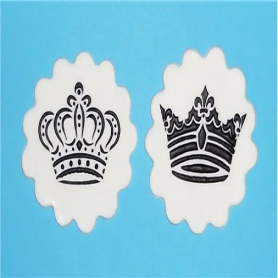 Royal Crowns Cookie Stencil Set | C586 by Designer Stencils | Baking Stencils for Royal Icing, Airbrush, Dusting Powder | {3}