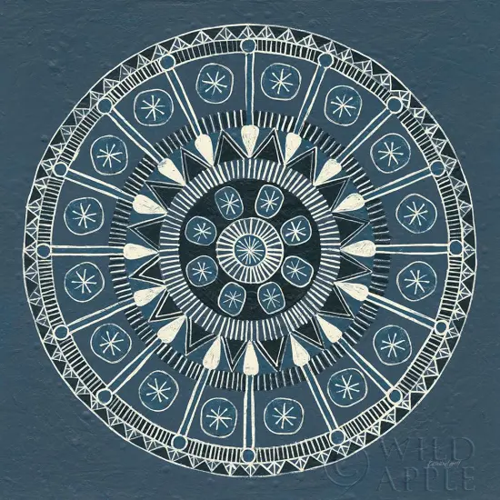 Adire III v2 Cream Poster Print by Kathrine Lovell - Item # VARPDX41629 {1}