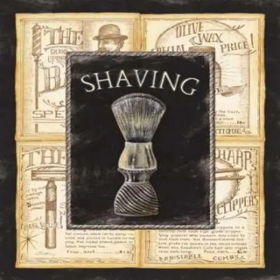 Grooming Shaving Poster Print by Charlene Audrey - Item # VARPDXAUD084 {1}