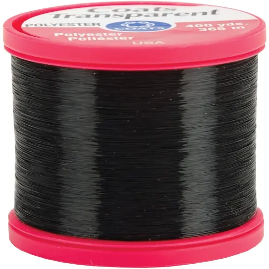 Coats Transparent Polyester Thread 400yd {2}