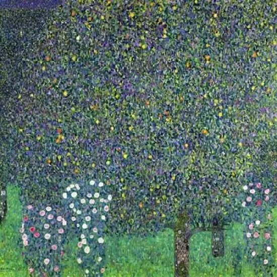 Roses under the Trees Poster Print by Gustav Klimt - Item # VARPDX1GK131 {1}