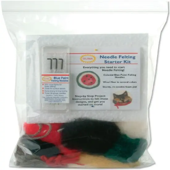 Colonial Needle Felting Starter Kit {1}