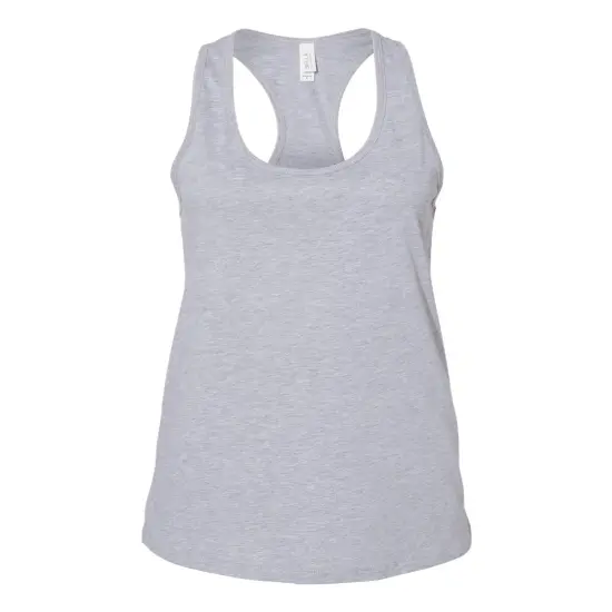 BELLA + CANVAS&reg; Women's Jersey Racerback Crewneck Tank - 6008 Athletic heather {2}