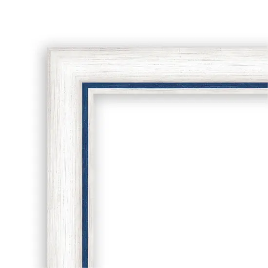 Morgan Wood Framed Magnetic Board Morgan White Blue {2}