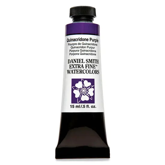 Daniel Smith Extra Fine Watercolor - Quinacridone Purple, 15 ml Tube {1}