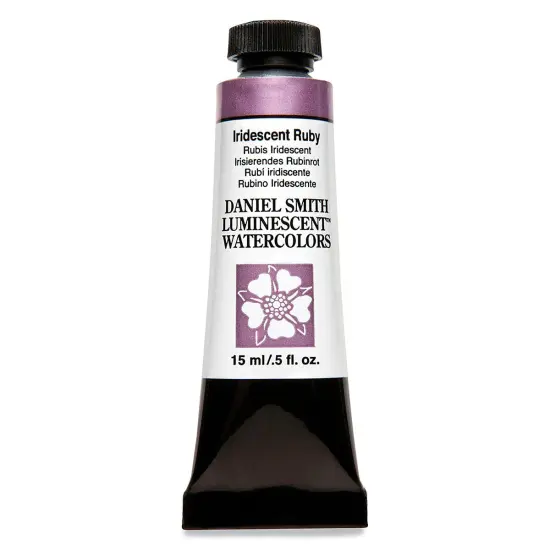 Daniel Smith Luminescent Watercolor - Iridescent Ruby, 15 ml, Tube {1}