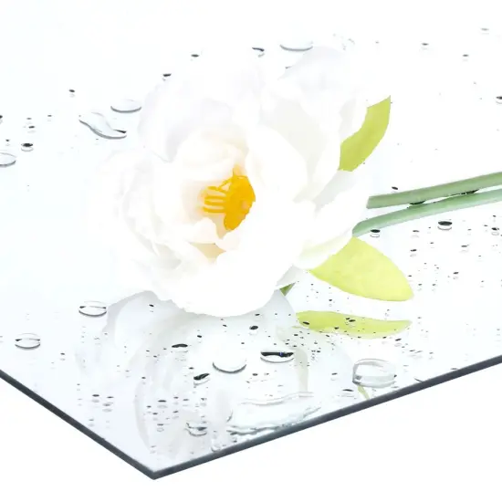 Full Length Mirror Tiles 4PCS Frameless Wall Mirror Set {4}