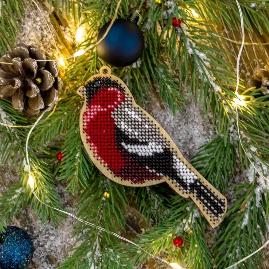 Bead embroidery kit on wood FLK-217 {1}