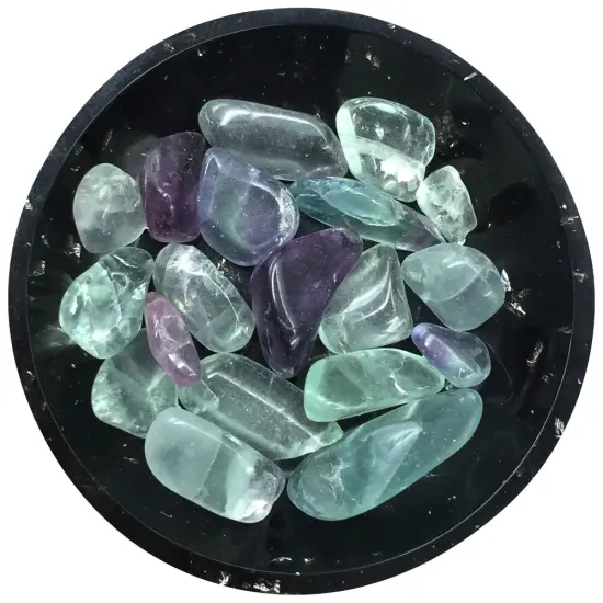 Fluorite Crystal Chips &ndash; Size XS {1}