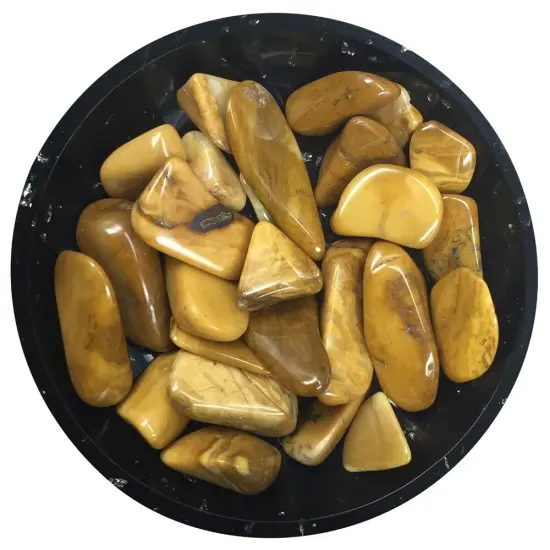 Yellow Jasper Crystal Chips &ndash; Size XS {1}