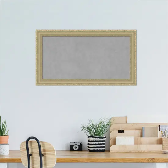 Magnetic Boards, Home Office Boards (27x15 in.) Champagne Teardrop Framed Organization Boards {6}