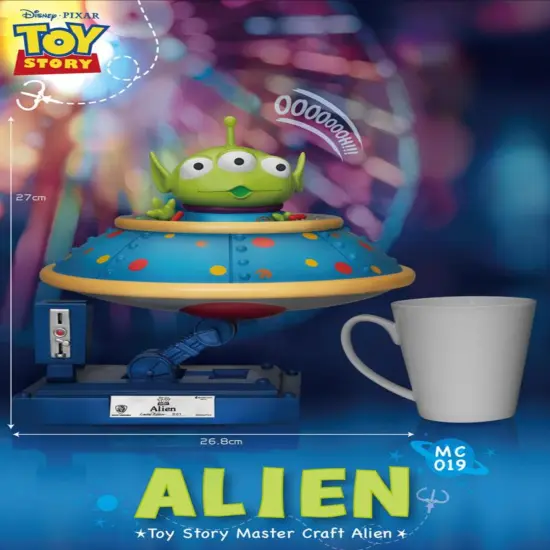 Toy Story Three-Eyed Alien Master Craft Table Top Statue {2}