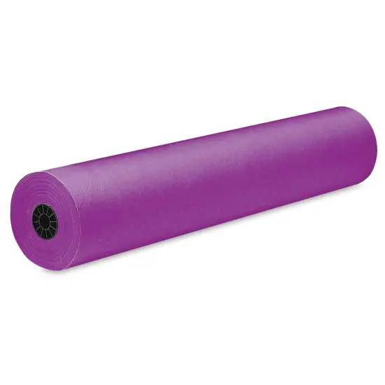 Rainbow Duo-Finish Economy Kraft Paper - 36" x 1000 ft, Purple {1}