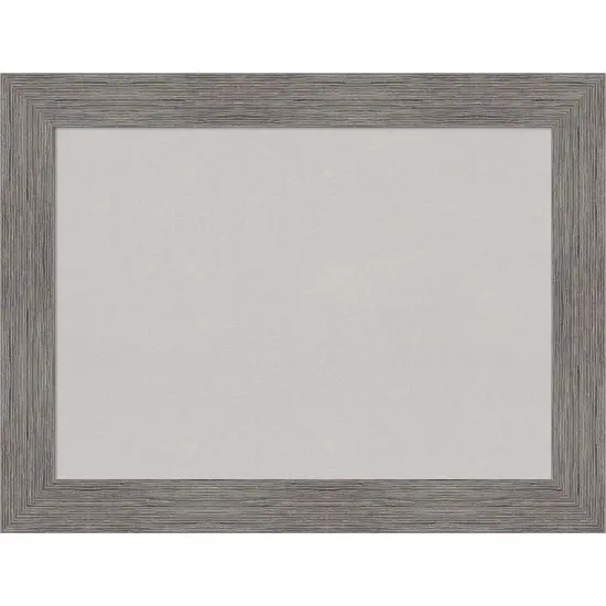 Pinstripe Plank Grey Framed Corkboard, Grey Cork {1}