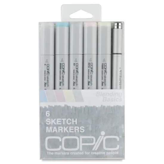 Copic Sketch Marker Set - Blending Basics, Set of 6 {1}