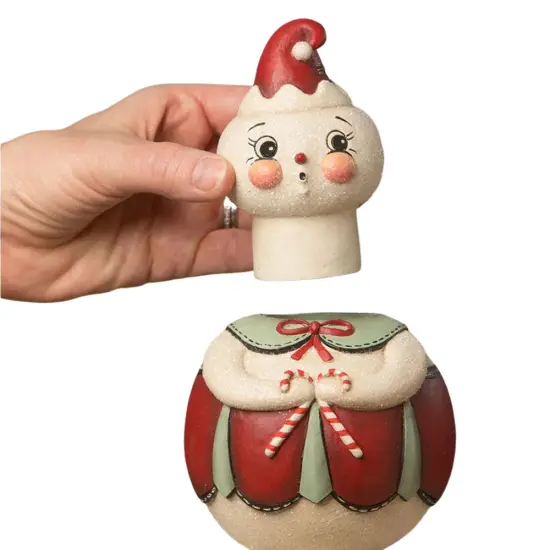 Double Cane Candice Jolly Jar 7" {2}