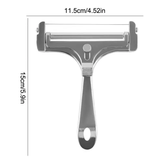Kitcheniva Adjustable Stainless Steel Cheese Slicer Tool {4}