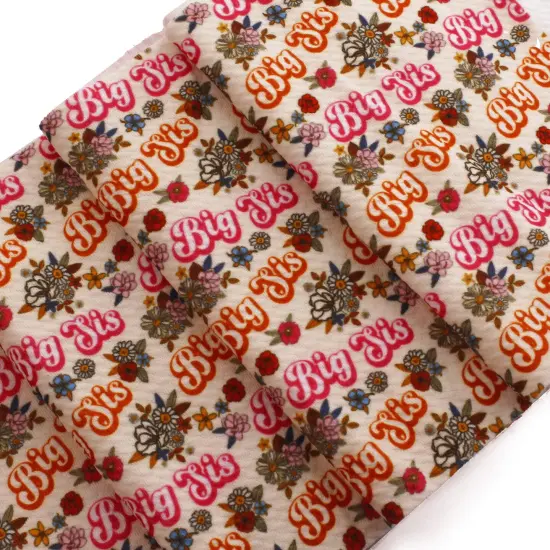 Big Sis Retro Floral Bullet Fabric {5}