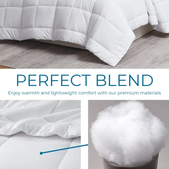 Nestl Down Alternative Comforter White {5}