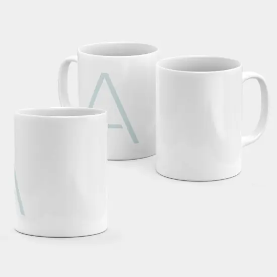 Monogram Letter 11oz Mug VI {2}