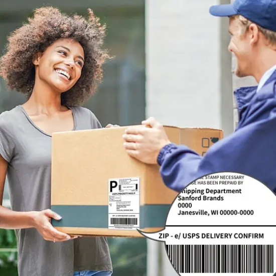 Jiose 4"x6" Direct Thermal Shipping Labels Enhance Efficiency with USPS, FedEx, and DHL Compatibility {6}