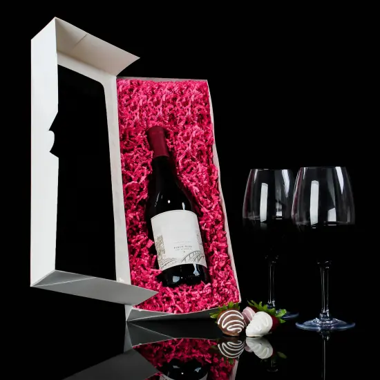 Spec101 Small Cookie Boxes with Window - 30pk 16x6.5in Narrow White Pastry Boxes {5}