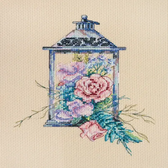 Cross-stitch kit Gentle light {1}