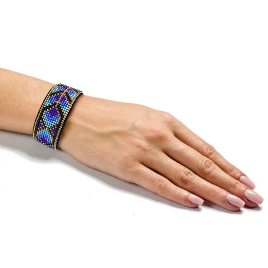 Bead embroidery kit on artificial leather FLBB-026 {3}