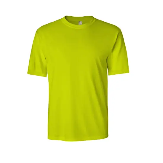 RADYAN&reg; High Visibility Safety Short Sleeve Crewneck T-Shirt Mint {2}