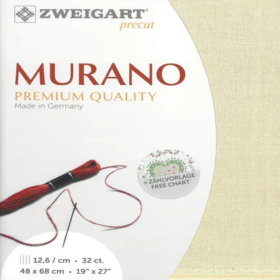 PrecutZweigart Murano 32 count Platinum {1}